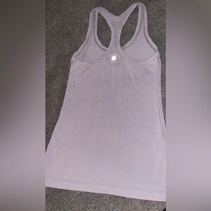 Lululemon Light Grey Racerback Tank